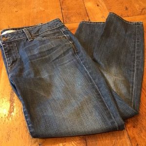 Vince Skinny Ankle Crop Jean in Mallorca Wash 29